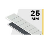 Сегментированные и выдвижные лезвия 25мм