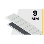 Сегментированные и выдвижные лезвия 9мм