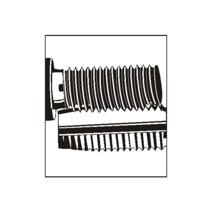 Вставка резьбовая VOLKEL М10х1,0; L=2.0D; DIN 8140 (07417) Вставка резьбовая VOLKEL М10х1,0; L=2.0D; DIN 8140 (07417)