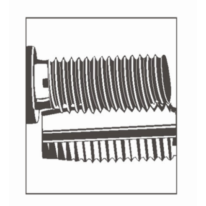 Вставка резьбовая VOLKEL М11х1,5, L=1.5D, DIN 8140, допуск ISO 2 (6H) (07319)