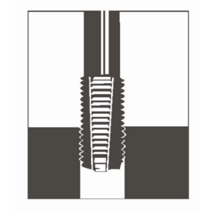 Вставка резьбовая VOLKEL М11х1,5, L=1.5D, DIN 8140, допуск ISO 2 (6H) (07319)
