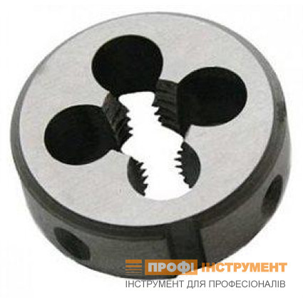 Плашка VOLKEL BSF 3/8"х20, HSS, DIN 223 (DIN EN 22568), 30x11 мм, резьба BS 84, для ручного использования VS, неабразивные материалы до 800 Н/кв.мм (22818)