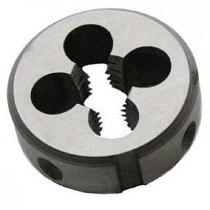 Плашка VOLKEL BSF 3/8"х20, HSS, DIN 223 (DIN EN 22568), 30x11 мм, резьба BS 84, для ручного использования VS, неабразивные материалы до 800 Н/кв.мм (22818)