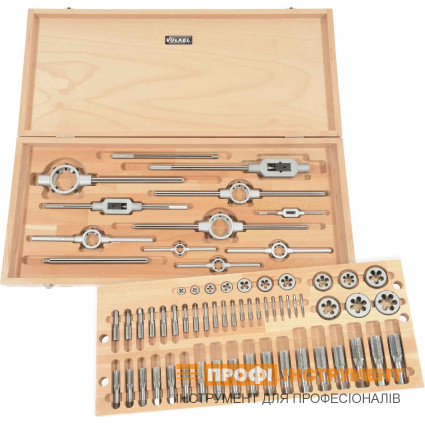Set of taps and dies VOLKEL М5-M30 (48007) Set of taps and dies VOLKEL М5-M30 (48007)