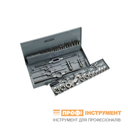 Set of taps and dies VOLKEL M3-4-5-6-8-10-12-14-16-18-20 (49251)