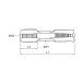 Double-sided tap VOLKEL M14x2.0; HSS-G; ISO2/6H tolerance; L=70 mm (67051)
